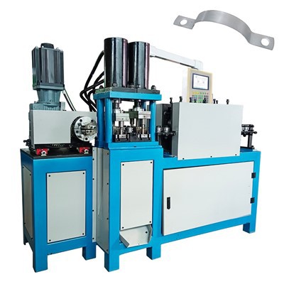 CNC-Flachrohr-Biegemaschine mit Stanzlöchern